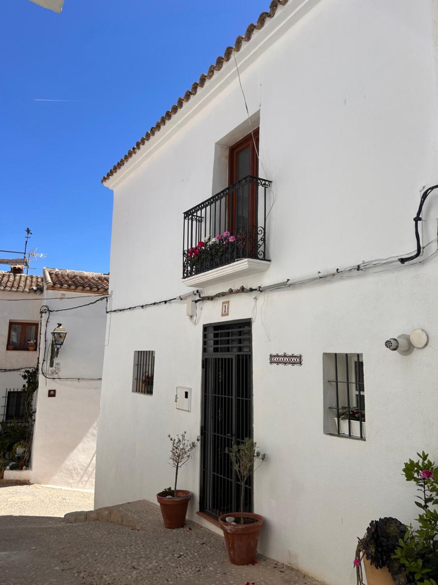 Villa Casa Barman Casco Antiguo Y Vistas Al Mar Altea Esterno foto