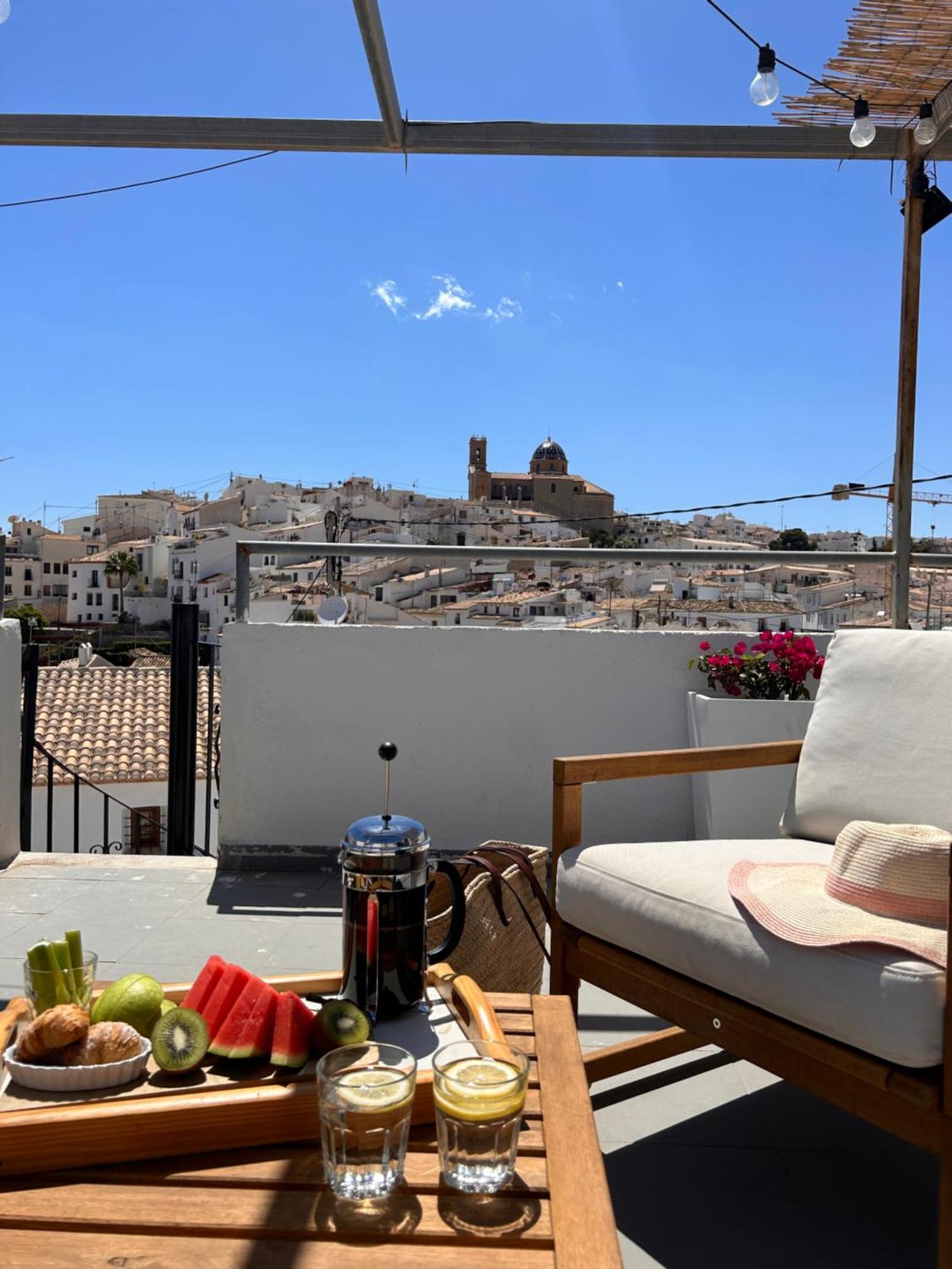 Villa Casa Barman Casco Antiguo Y Vistas Al Mar Altea Esterno foto