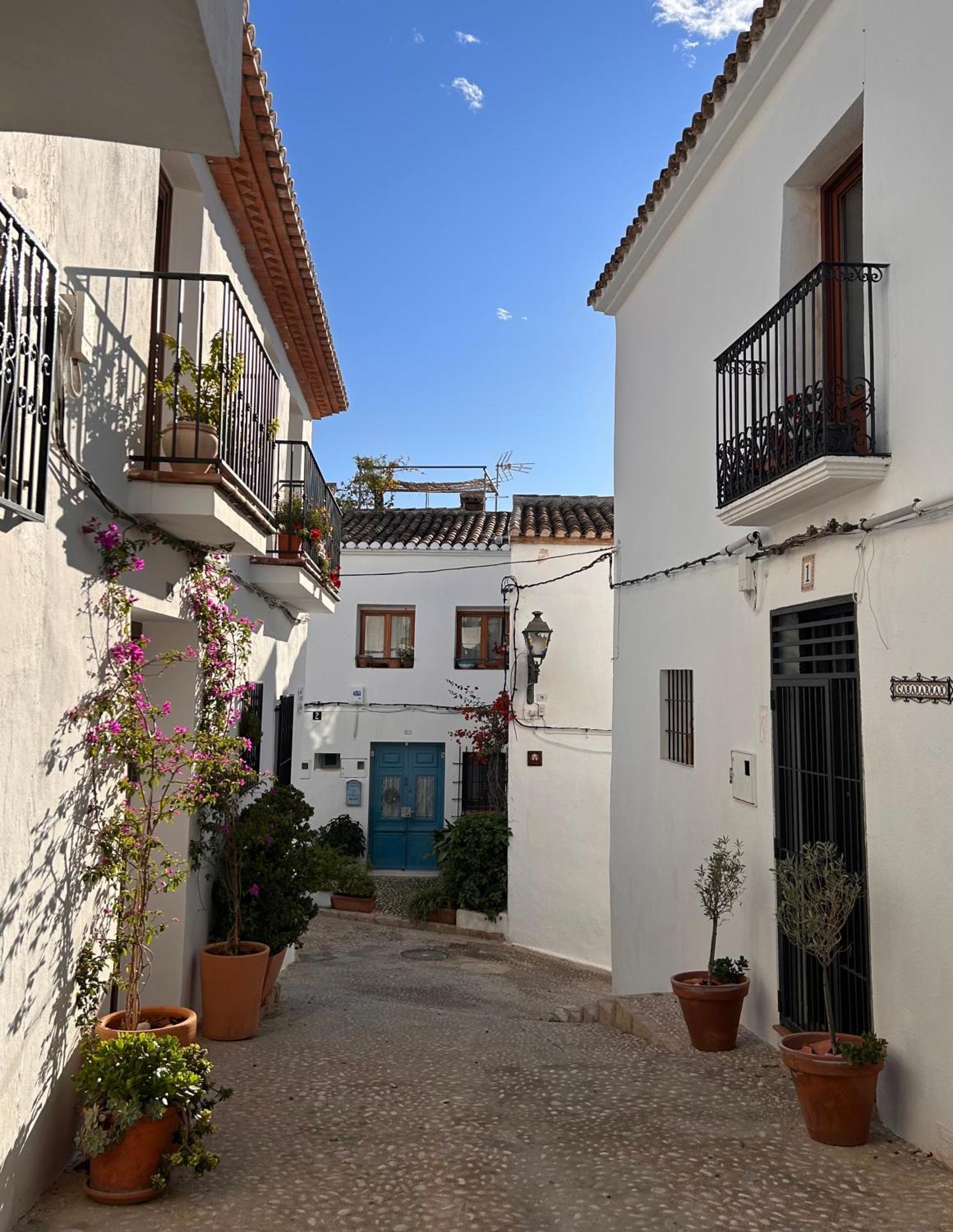 Villa Casa Barman Casco Antiguo Y Vistas Al Mar Altea Esterno foto